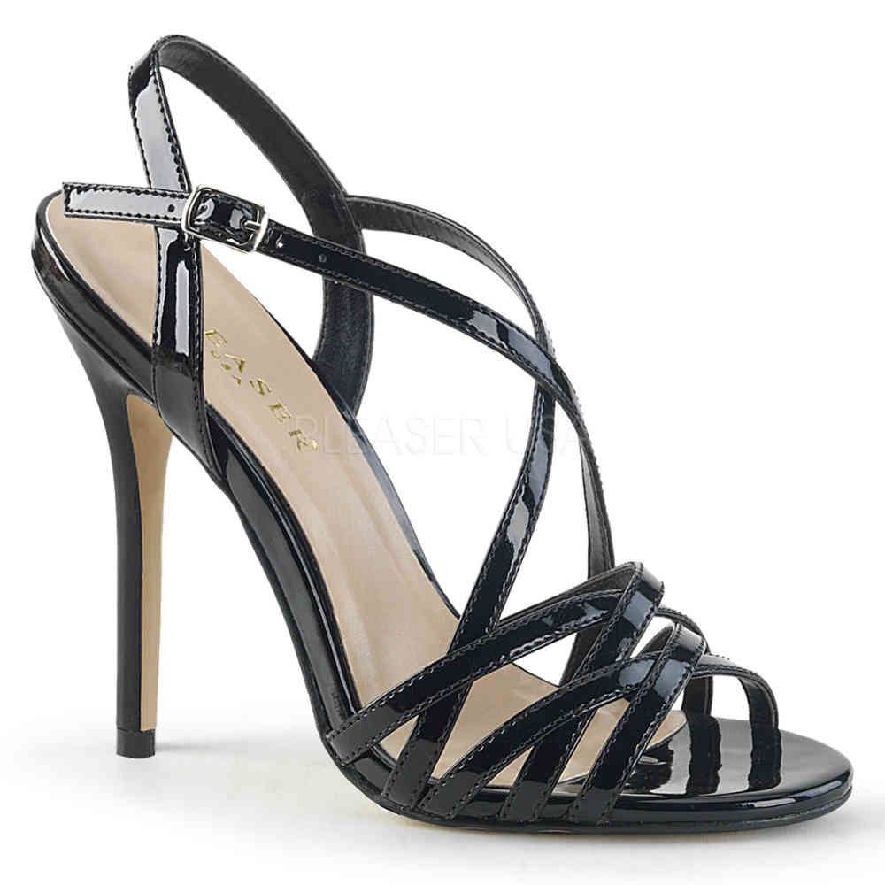 Pleaser - AMUSE13 Sandale à bride à la cheville - Noir Product image